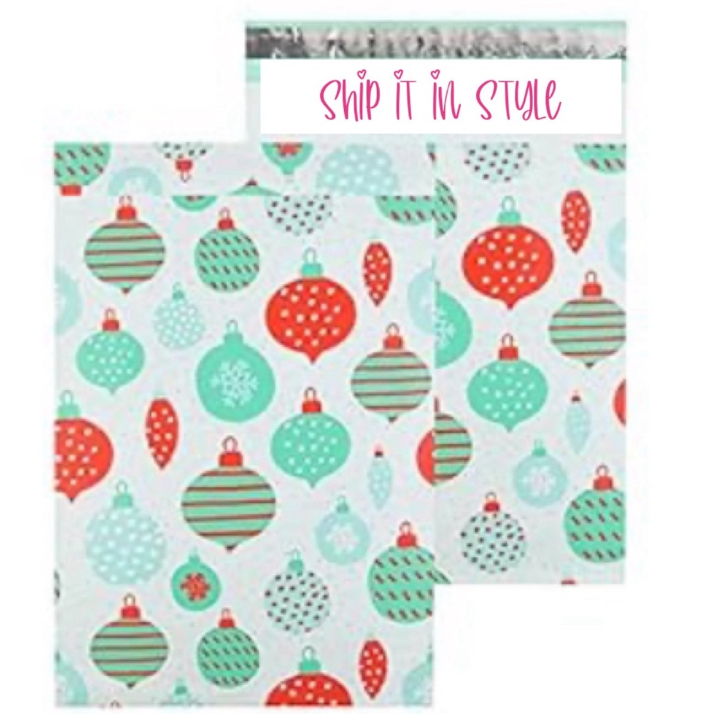 Christmas Poly Mailers - Picture 2 of 6